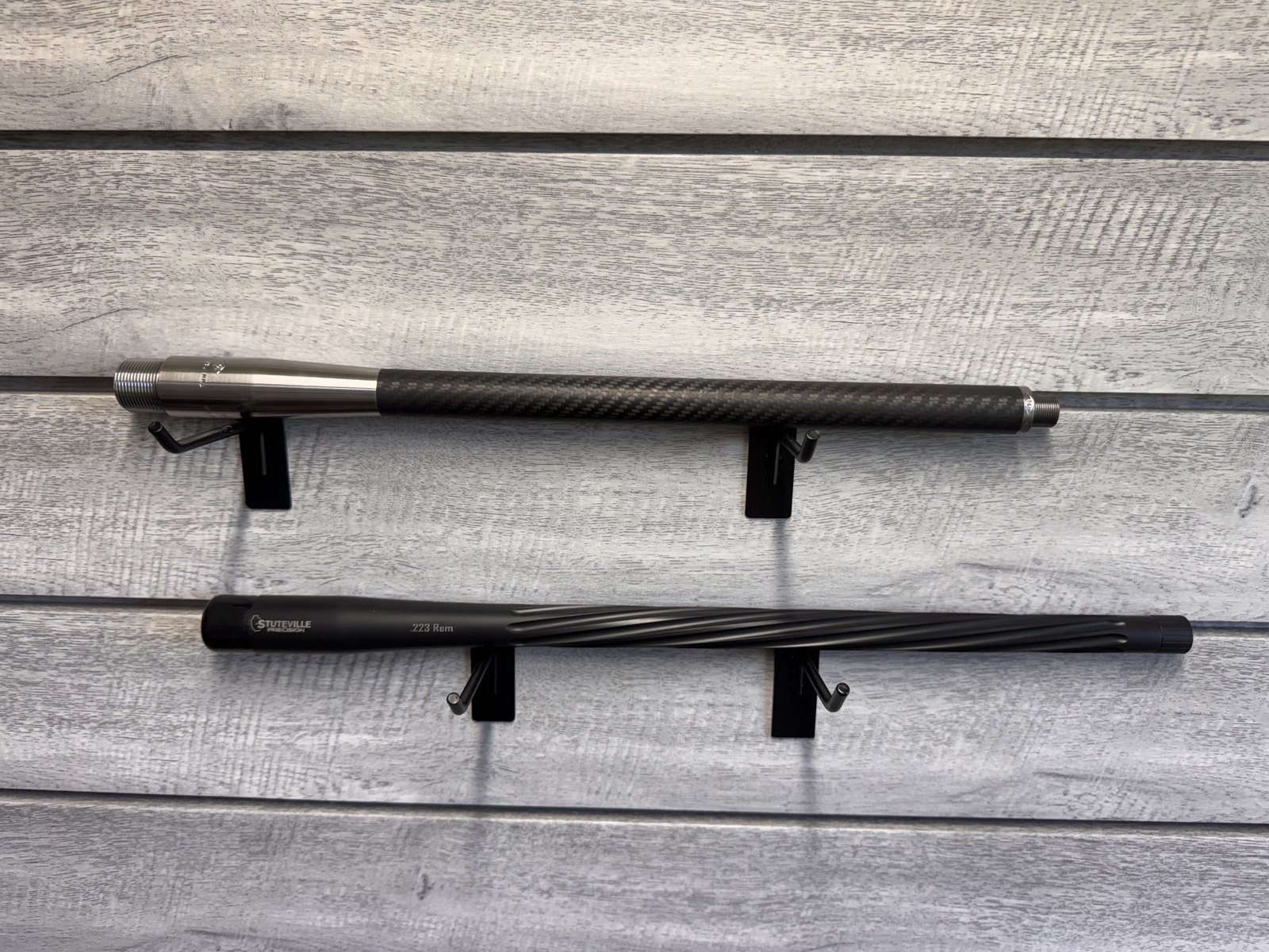 Stuteville Precision barrel and carbon fiber wrapped barrel