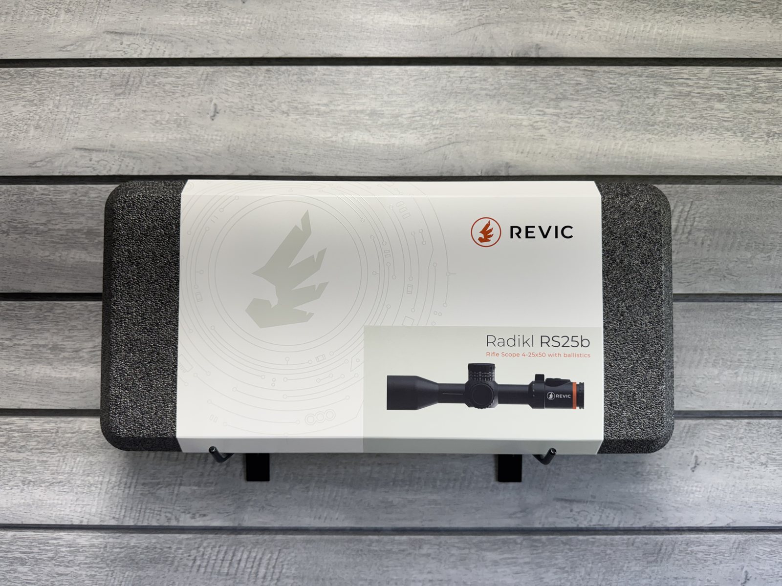Revic Radikl RS25b 4-25x50 rifle scope, boxed