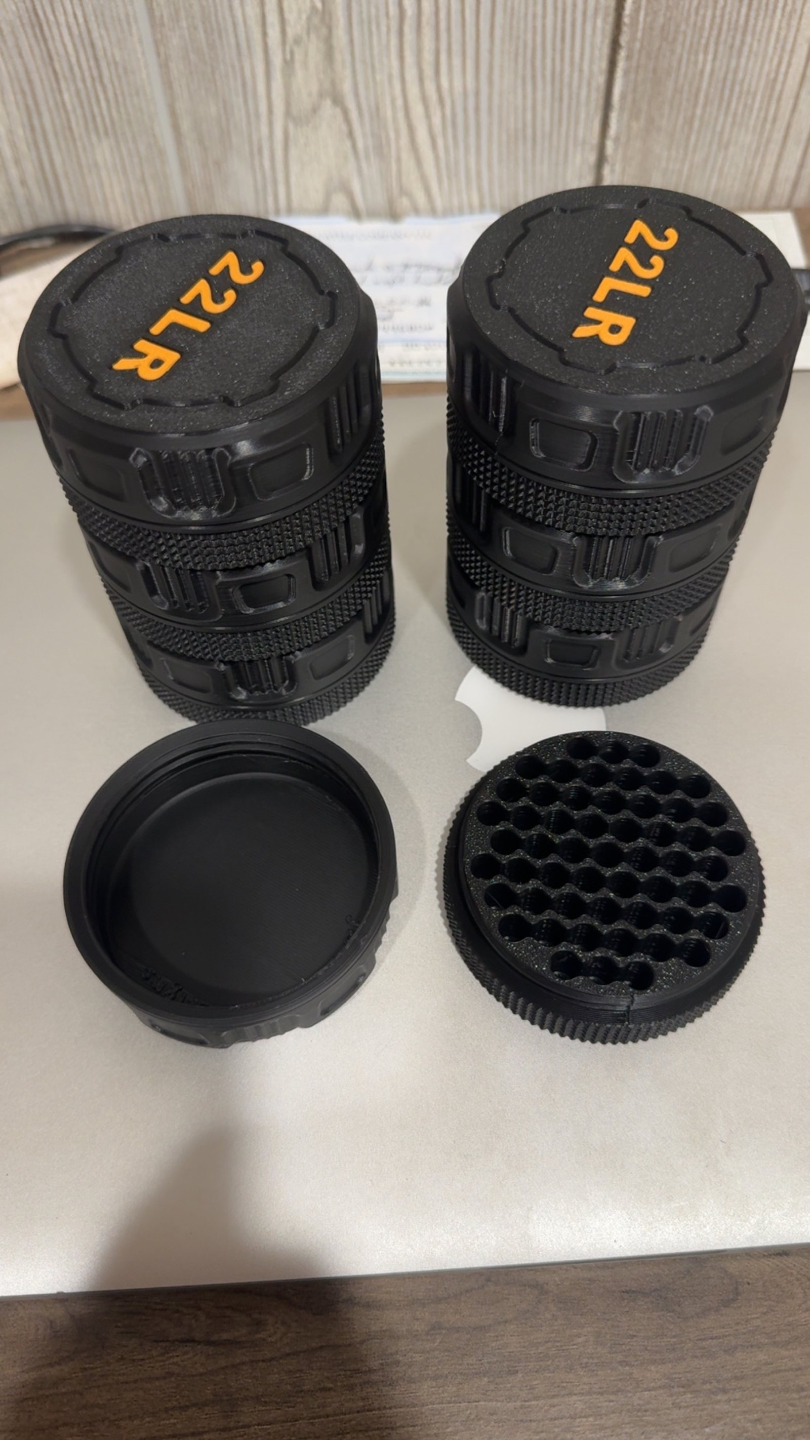 22LR ammo storage canisters